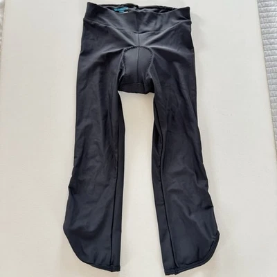 Женские укороченные велосипедные трико Shimano с подкладкой размер Small черные - Изображение 1 из 4