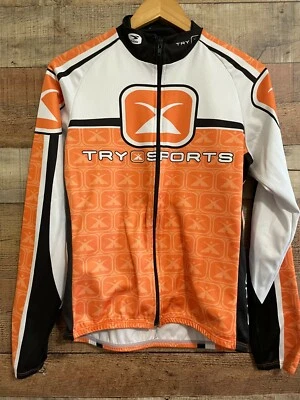 Jersey de ciclismo Sugoi mediano probar deportes cremallera completa  Foto 1 de 4