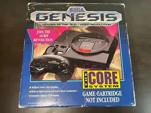 Sega Genesis Black Video Game Console System Mint Cond - Picture 1 of 15