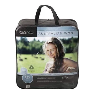 Bianca 550GSM Woolly Comforts Winter Wool Quilt King - Picture 1 of 1