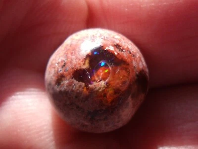 Cuentas de ópalo de fuego Cantera mexicana 12,03 quilates Foto 1 de 4