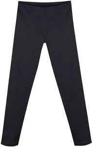 Hanes Girls' Cotton Stretch Leggings, Black, Large - Picture 1 of 5