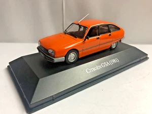 Citroen Gsa 1981 Orange Salvat Autos Inolvidables Argentine 1/43 Blister - Picture 1 of 6