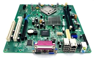 DELL GX755 SFF MOTHERBOARD 0PU052 + 2.33GHz INTEL CORE 2 DUO E6550 SLA9X CPU - Picture 1 of 6