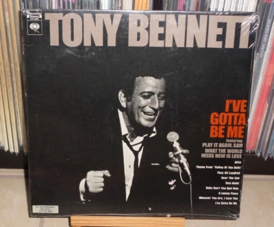 TONY BENNETT I'VE GOTTA  BE ME PROMO LP WHAT THE WORLD NEEDS NOW IS LOVE ALFIE - Image 1 of 4