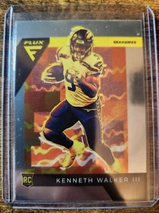 2022 Chronicles Kenneth Walker III Flux Rookie RC #FX-6 Seattle Seahawks - Picture 1 of 2