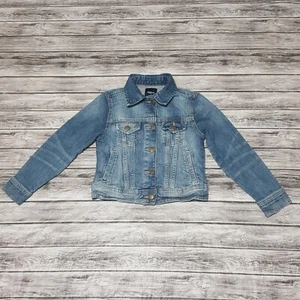Gapkids Size S Girls Jean Jacket Blue Denim - Picture 1 of 6