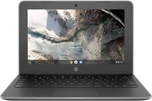 HP 11 G7 EE 11.6 inch Chromebook 4GB 16GB SSD  CHROME OS Gray N4000