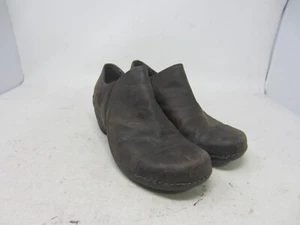 Patagonia Footwear Better Clogs 1-1/4" Heel Brown Leather Shoes Women's 9 EU 40 - Picture 1 of 12