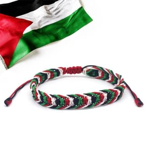 4Pcs Palestine Bracelets Handmade Country Friendship Bracelets Save Gaza N CS - Picture 1 of 9