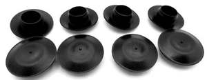 Tapa de enchufe de agujero de chapa metálica, se adapta a orificio redondo de 1/4", material de panel de 1/16" de espesor - Imagen 1 de 11