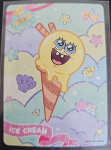 Spongebob Squarepants 25th Anniversary Collectible Card - Ice Cream (SCR) - Picture 1 of 2