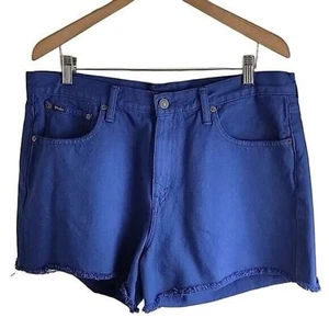 Polo Ralph Lauren Women's The Crosby Relaxed Denim Shorts size 28 Blue Boyfriend - Picture 1 of 8