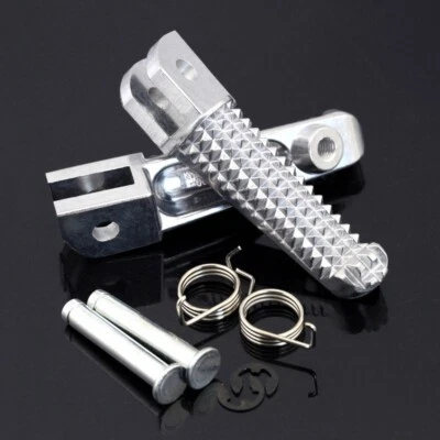 For YAMAHA YZF R6 R1 R3 MT-03 MT-07 MT-09 MT-10 Footpegs Blanking Plate Footrest - Image 1 of 4