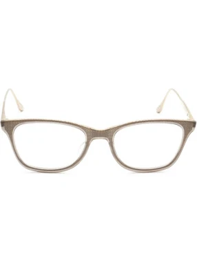 Óculos Dita Feminino Ashlar Marrom/Dourado Armação Retangular Japão 50[]19 143 - Imagem 1 de 4