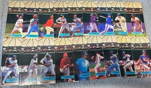 (18) 1986 Leaf-Donruss Pop-Ups EX (5) 1986 ALL-Star Game.