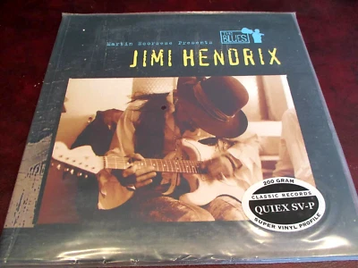 JIMI HENDRIX SCORSESE BLUES CLASSIC RECORDS 2 LP's BLACK VINYL 200 GRAM RARE SET - Image 1 of 2