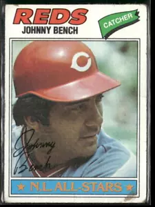 1977 Topps #70 Johnny Bench - Picture 1 of 2