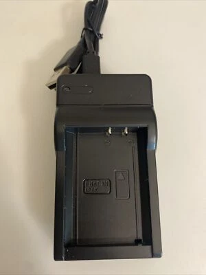 Cargador de viaje para video/cámara digital. Se adapta a CAN LP-E10 zac Foto 1 de 3