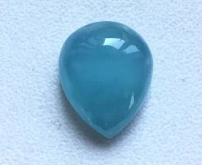 Aquamarine Pear Natural Aquamarine Gemstone For Pendant Good Quality For Jewelry - Image 1 of 4
