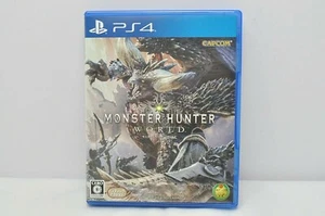 PS4 Monster Hunter World SONY JAPAN CAPCOM - Picture 1 of 10