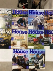 THIS OLD HOUSE (10) MAGAZINE Jan – Dec 2001 COMPLETE YEAR - Picture 1 of 7
