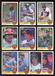Lot of 20: 1983 Donruss Baseball STAR Cards ~ BENCH MURRAY YOUNT PALMER CARTER ~