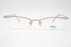 S. Oliver 1280 Bronze Half-Rim Eyeglasses Frame New - Picture 1 of 6