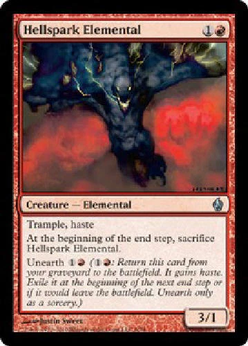 HELLSPARK ELEMENTAL FOIL Fire and Lightning MTG Magic Cards DJMagic - Image 1 of 1