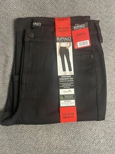 Women's Buffalo High-Rise Straight Leg Stretch Denim Jeans - Picture 1 of 5