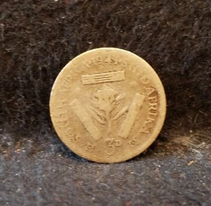 1941 South Africa silver 3 pence, George VI, KM-26 (SA7) - Picture 1 of 6