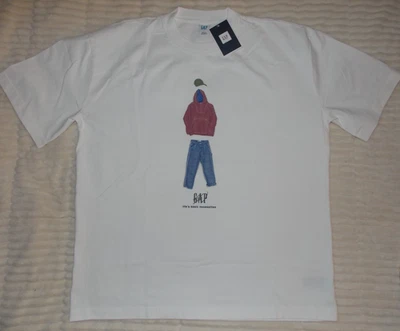 全新 全新带标签 GAP Re-Issue x Sean Wotherspoon 图形 T 恤 尺寸 L 限量 Collab — 第 1/4 张图片