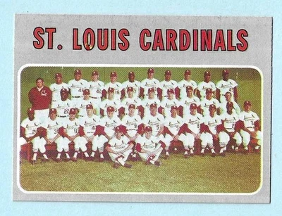 1970 Topps #549 St. Louis Cardinals Near Mint COMPLETE SETBREAK - Image 1 of 2