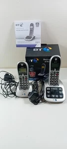 Boxed BT4600 Twin Big Button Digital Cordless Phone Advanced Call Blocking - Zdjęcie 1 z 12