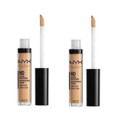 Pack of 2 NYX HD Studio Photogenic Liquid Concealer, Fresh Beige CW06.3 - Image 1 of 4