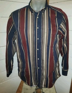 Trader Bay Button Down Shirt Size Mens M Long Sleeve Cotton Pocket - Picture 1 of 5