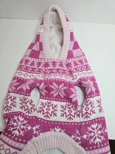 Cupcakes  and Cashmere Dog Christmas Sweater Size Large - Picture 1 of 11