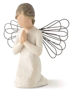 Willow Tree Angel of Prayer, Sculpted Hand-Painted Figure - Picture 1 of 4