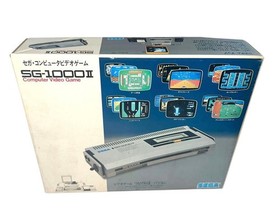 Sega SG 1000 II Console Boxed Manual Included Excellent Tested Japan Set