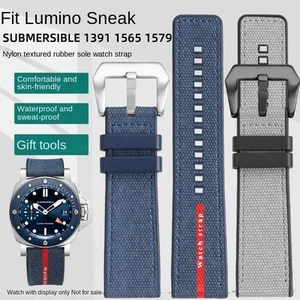 Rubber Silicone Watch Strap Band for Panerai Luna Rossa Submersible Replacement - Picture 1 of 12