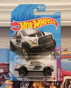 Ford F-150 Raptor HW Torque 2021 Hot Wheels Silver 17 - Imagen 1 de 3
