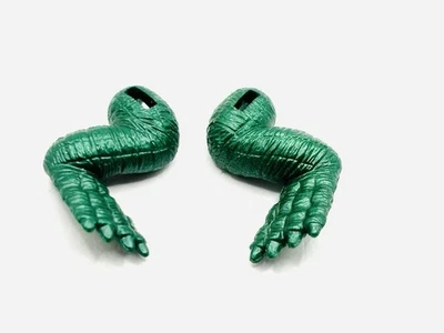 Transformers Beast Wars Fuzors Terragator Turtle Alligator R&L Pies Traseros Foto 1 de 2