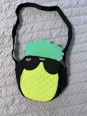 Bolso pequeño piña rosa amarillo nuevo sin etiquetas Foto 1 de 2