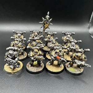 Horus Heresy Iron Warriors Legion Troops x 12 (Painted) #WT3 - Picture 1 of 4