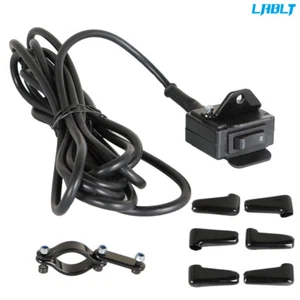 Interruptor de pulgar basculante de cabrestante de 12 V con soporte de montaje - Interruptor de control de manillar EE. UU. - Imagen 1 de 7