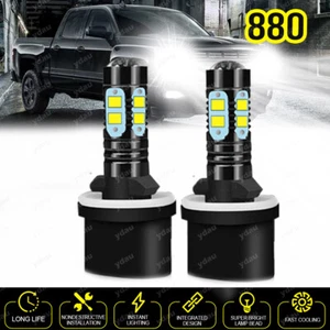 Kit de faros LED 880 6000K bombillas blancas luces antiniebla para Chevy Silverado 1999-2002 - Imagen 1 de 11
