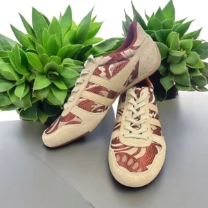 ***NEW*** Gola Chase Women`s Trainer Size 6 U.S. Cream with Suede trim - Picture 1 of 6