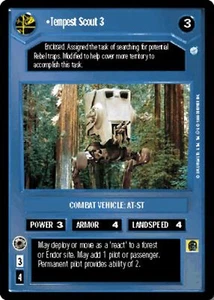 Star Wars CCG Tempest Scout 3 - Endor - Imagen 1 de 2