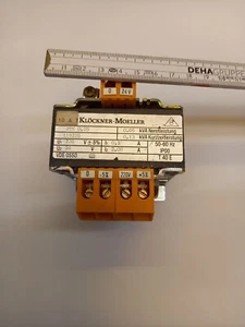 Klöckner Moeller  Transformator 220 / 230 Volt, 24 Volt , 2 A gebraucht , gepr. - Bild 1 von 2