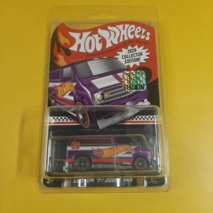 [Factory Sealed] CUSTOM '77 DODGE VAN Hot Wheels 2020 Exclusive KROGER Mail In - Picture 1 of 7